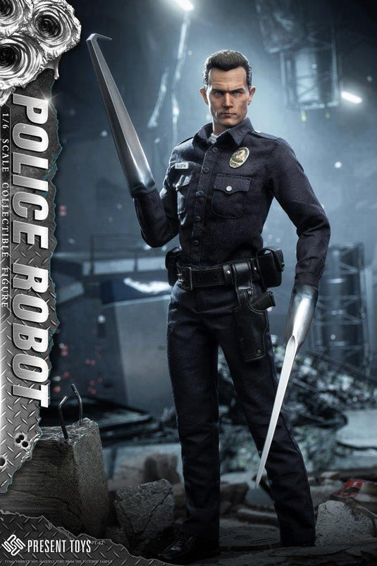 Police Robot T1000 w/Preorder Gift - MINT IN BOX