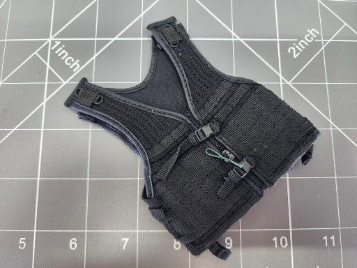 BAM 1/6 Black Molle Vest