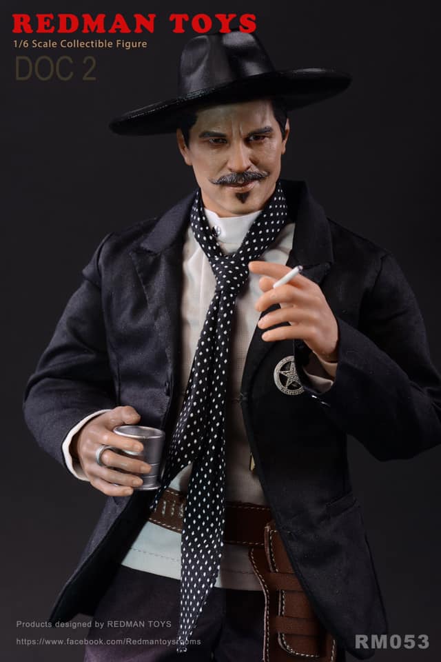 Load image into Gallery viewer, Doc Holiday - Male Body w/Headsculpt, Boots &amp; Stand
