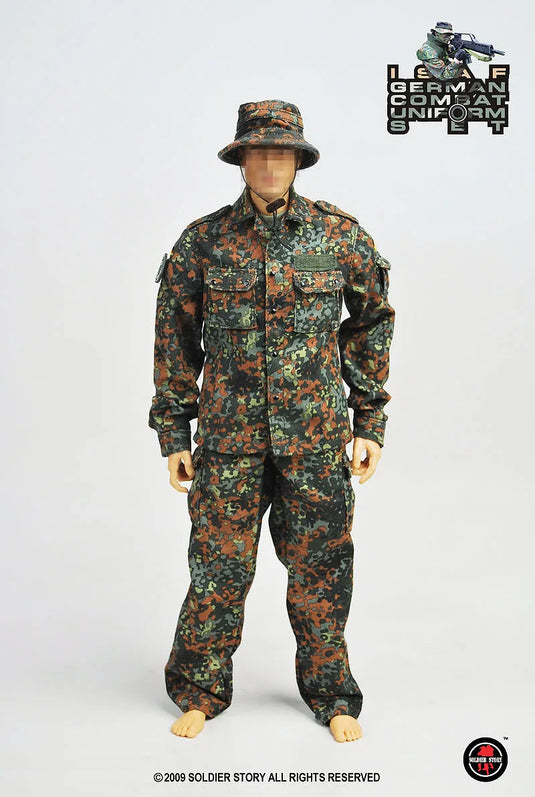 ISAF German Flecktarn Camo Combat Uniform Set - MINT IN BOX