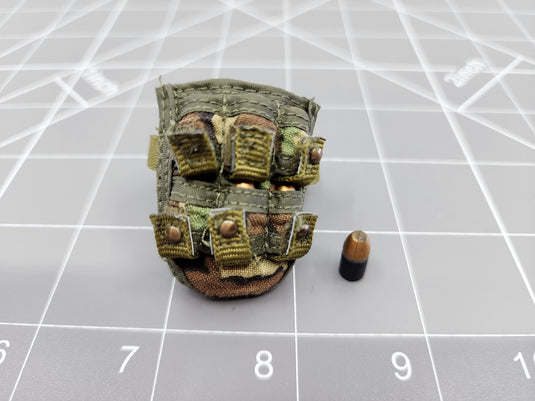 BAM 1/6 OD Green 40mm Grenade Drop Bag (Hot Toys)