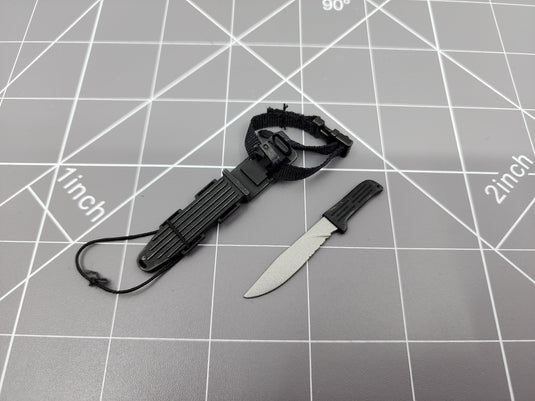 BAM 1/6 Black Leg Boot Knife (Hot Toys)