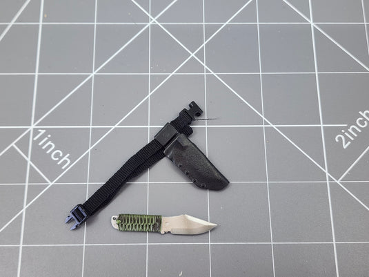 BAM 1/6 Boat Knife W/ Black Drop Leg Holster (BBI)