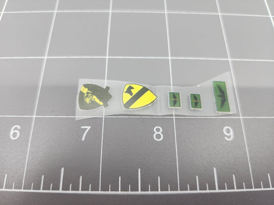BAM 1/6 Vietnam Heat Transfer Patches