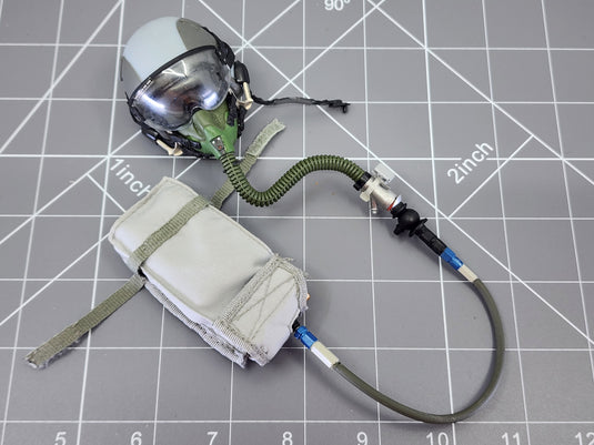 BAM 1/6 Pilot Helmet W/ 02 Tank HALO/HAHO (BBI)