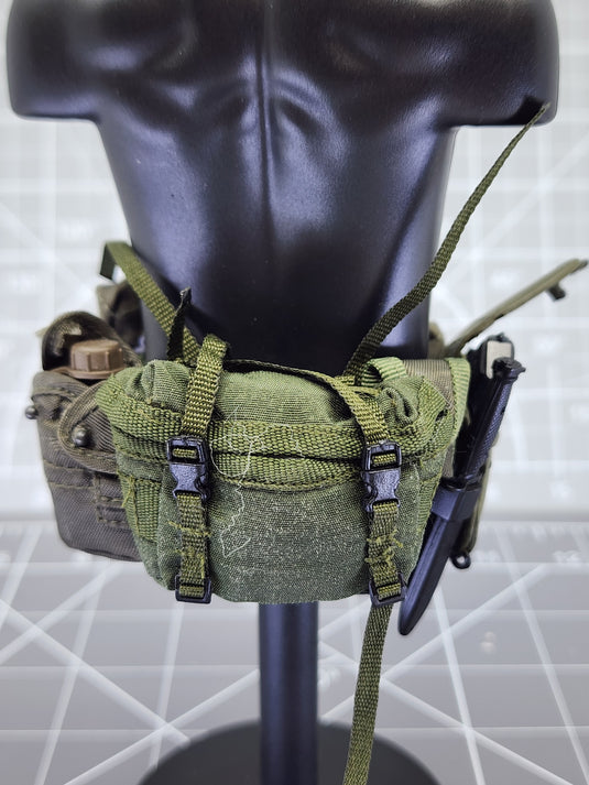 BAM 1/6 OD Green Belt W/ Pouches (Dragon)