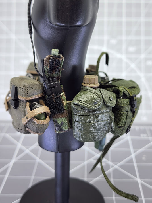 BAM 1/6 OD Green Belt W/ Pouches & Radio (Dragon)