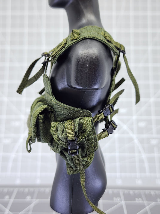 BAM 1/6 OD Green Chest Pack W/ Pouches (Intoyz)