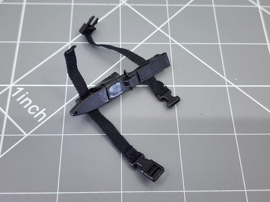 BAM 1/6 Black Boot Knife W/ Flare (Dragon)