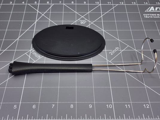 BAM 1/6 Black Oval Figure Stand 2