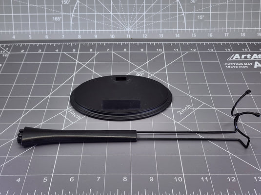 BAM 1/6 Black Oval Figure Stand 3