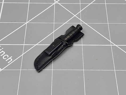 BAM 1/6 Vietnam Black K-Bar Knife & Sheath