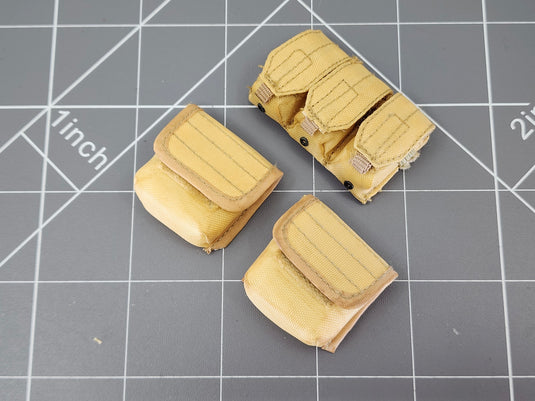 BAM 1/6 Coyote Tan Ammo Pouch Set (Hot Toys)