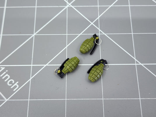 BAM 1/6 Green Pineapple Grenade Set