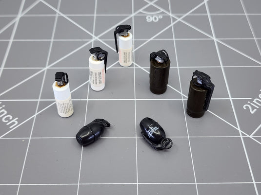 BAM 1/6 Multiple Grenade Type (Lot) (BBI)