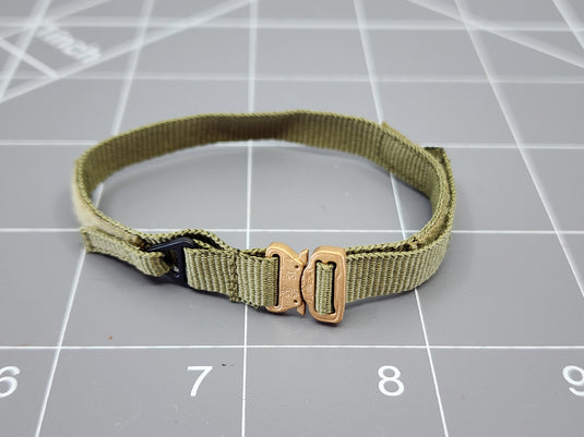 BAM 1/6 OD Green Belt W/ Copper Colored Clip (Easy & Simple)
