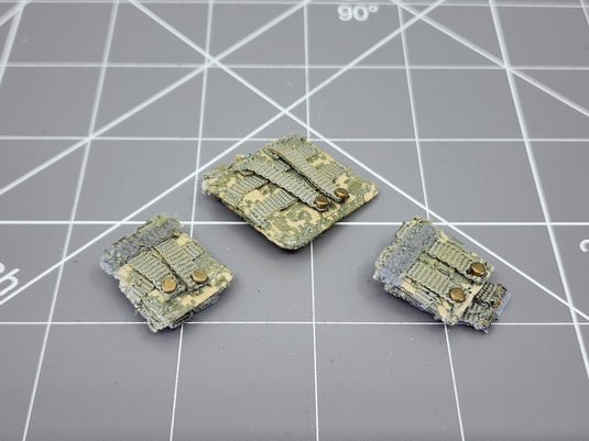 BAM 1/6 UCP Camo MOLLE Admin Pouch W/ Pistol Mag Pouches (Hot Toys)