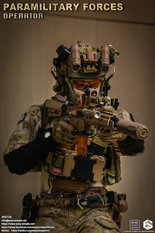 PREORDER DEPOSIT Paramilitary Forces Operator Version A - MINT IN BOX