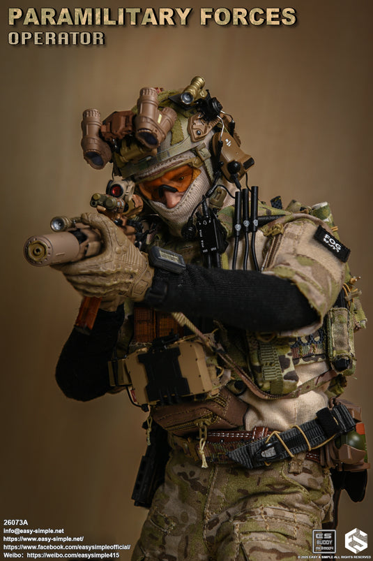 PREORDER DEPOSIT Paramilitary Forces Operator Version A - MINT IN BOX