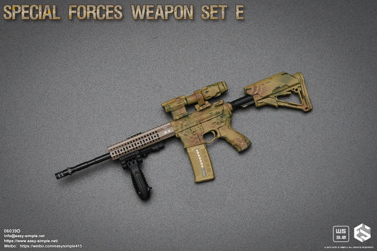 Special Forces Weapon Set E Version D- MINT IN BOX