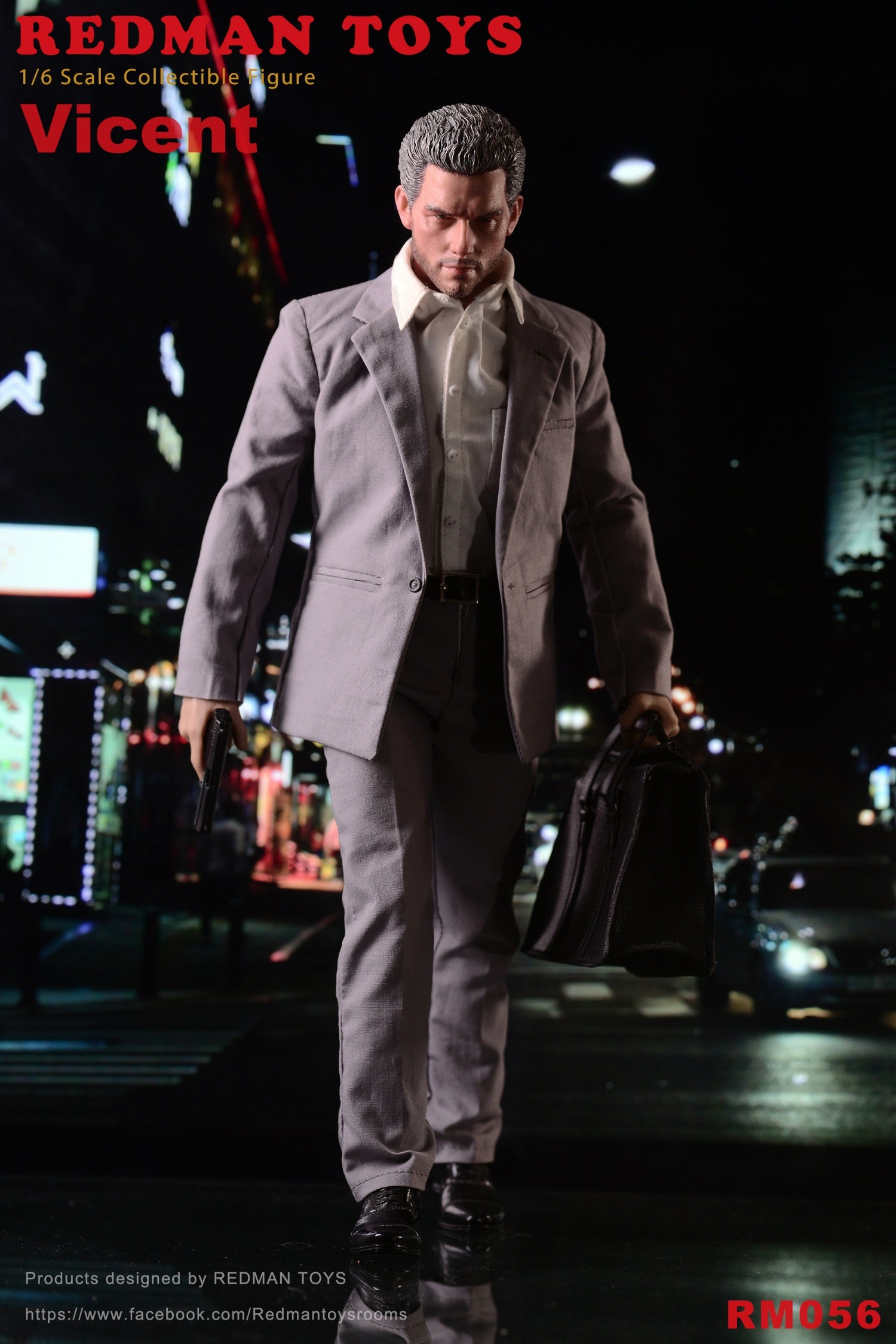その他 REDMAN TOYS Professional Bad Cop RM035 REDMAN TOYS 1/6 RM035 The Professional Bad Cop レオン スタン