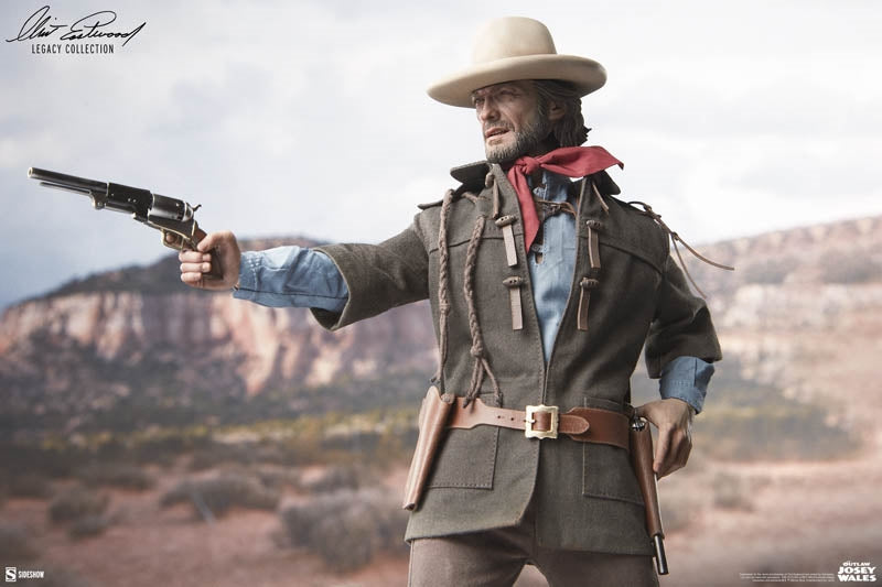 Load image into Gallery viewer, The Outlaw Josey Wales - Male Body w/Head Sculpt, Boots, &amp; Stands
