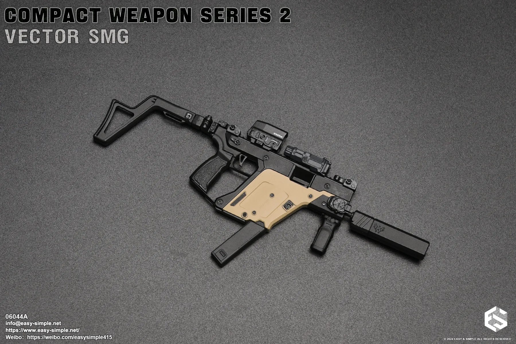 Compact Weapon Series 2 - Vector SMG Ver. A - MINT IN BOX