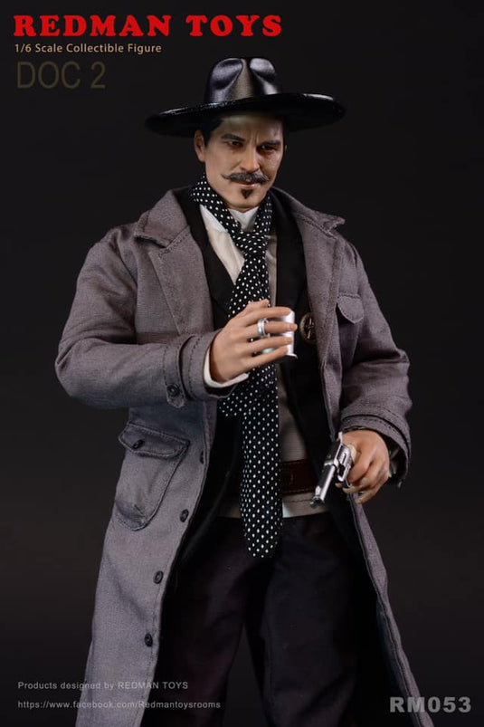 Doc Holiday - Male Body w/Headsculpt, Boots & Stand