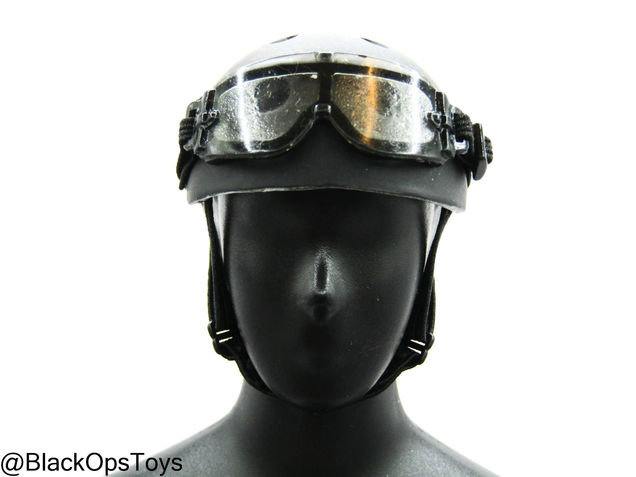 Black Hawk Down Black Pro Tec Helmet w/Goggles – BlackOpsToys