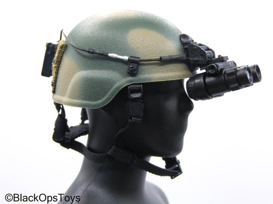 Dam Toys - Green & Tan Helmet w/NVG Set