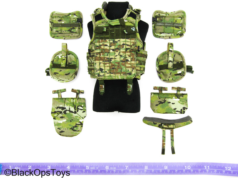 Load image into Gallery viewer, FSB Spetsnaz Alpha - Multicam MOLLE Assault Vest w/Padding Set
