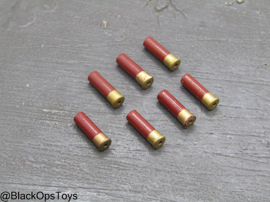 Red Shotgun Shell Set (x7)