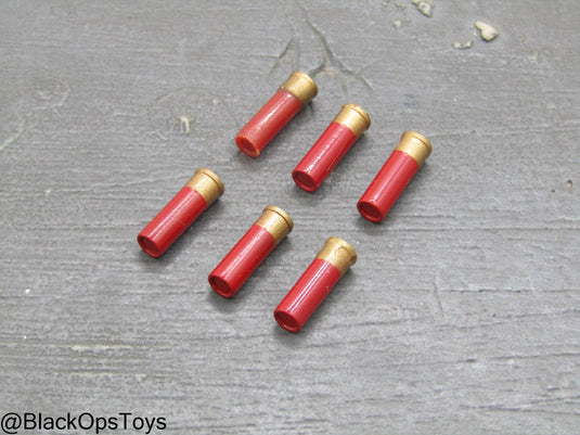 Red Shotgun Shell Set (x6)