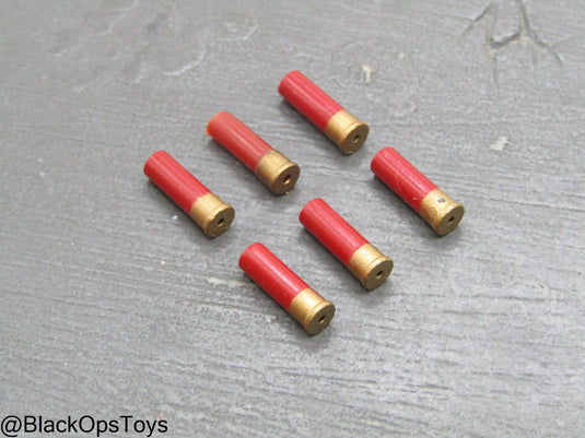 Red Shotgun Shell Set (x6)