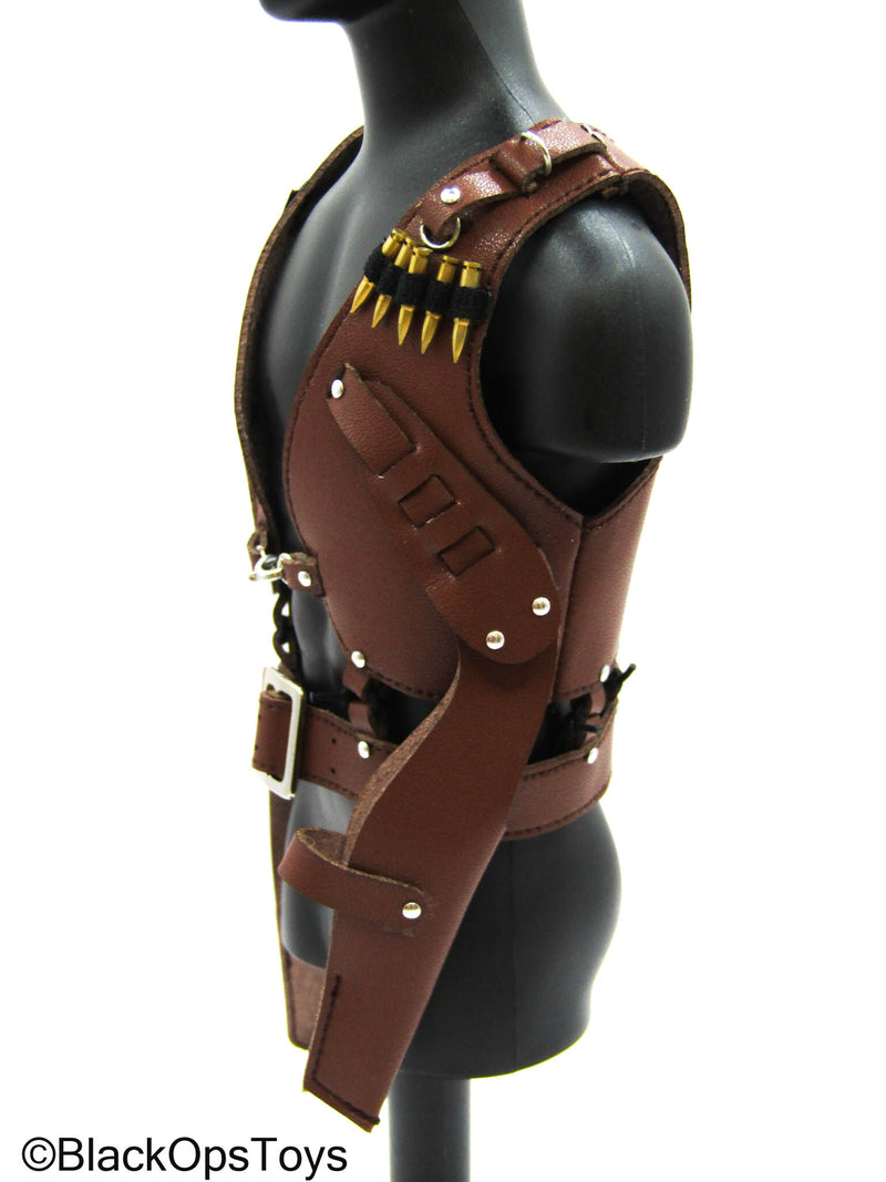 Load image into Gallery viewer, Léon The Professional - Leather Like Detailed Pistol Holster Vest
