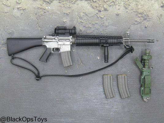 M16 Rifle w/Attachment Set & Bayonet