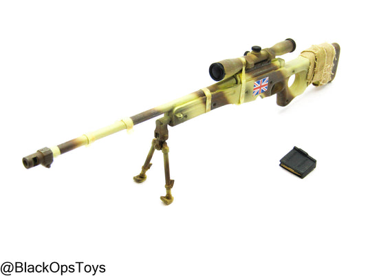 Desert Camo AWM Sniper Rifle w/Bipod