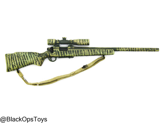 Camo Sniper Rifle w/Scope & Sling