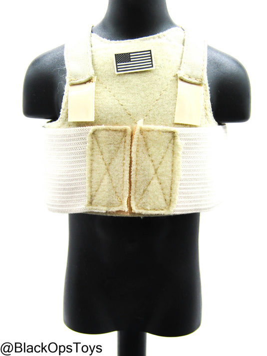 FDE Tan Body Armor w/American Flag Patch