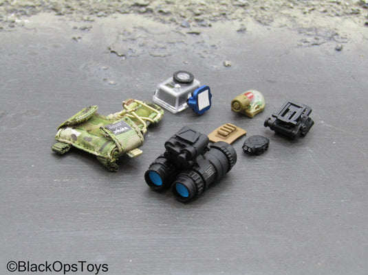 French Commandement - NVG Set w/Counterweight Pouch & Gear