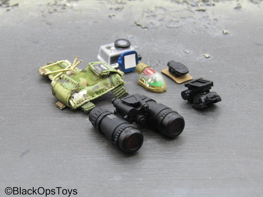 French Commandement - NVG Set w/Counterweight Pouch & Gear