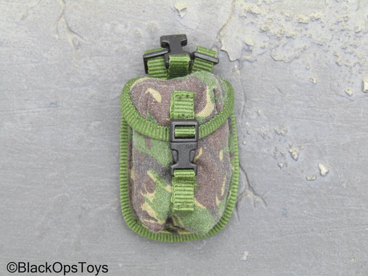 British - Woodland DPM Camo Canteen Pouch w/Black Canteen