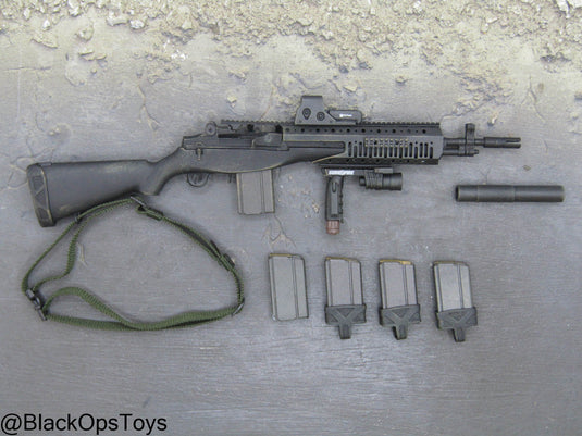 M14 SOCOM Rifle w/Suppressor & Attachment Set