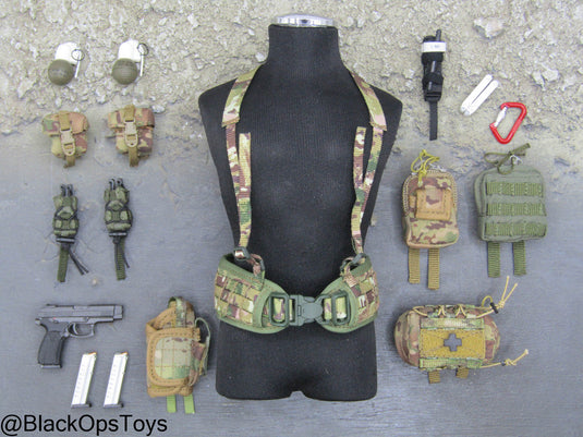 Russian Senior Rifleman - Multicam Battle Belt Harness Set