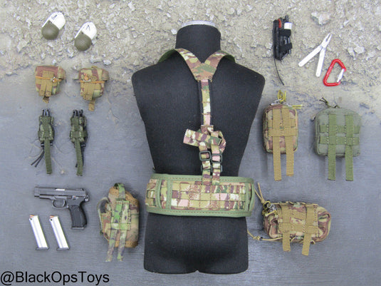 Russian Senior Rifleman - Multicam Battle Belt Harness Set