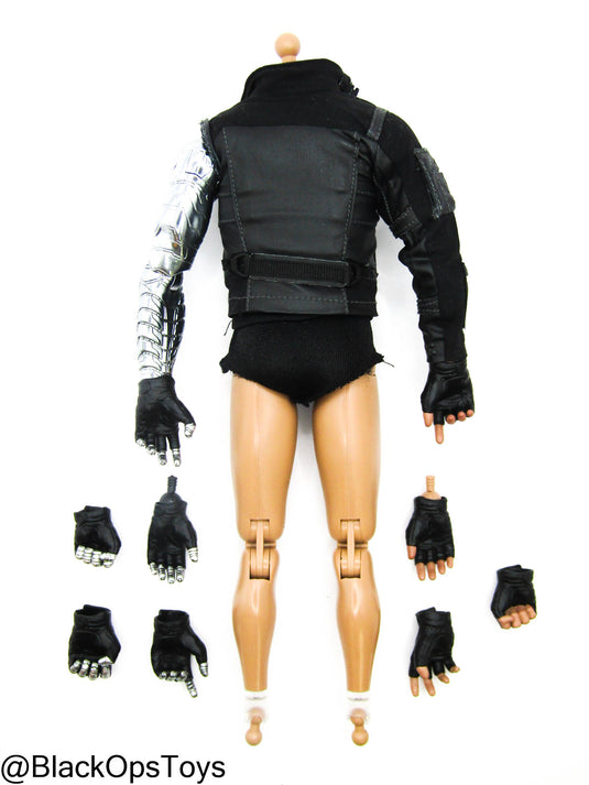 Civil War - Winter Soldier - Male Base Body w/Combat Jacket & Hand Set (READ DESC)