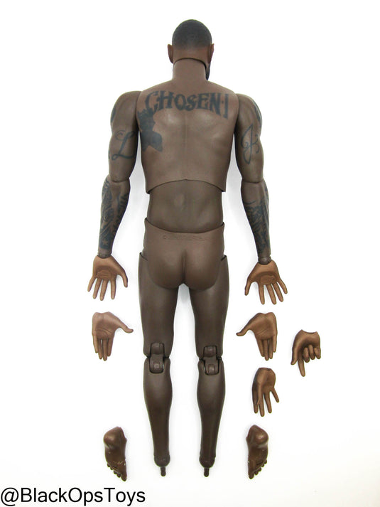 Los Angeles Lakers - LeBron James - Male Tattooed Body w/Headsculpt