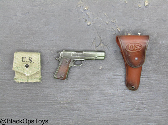 1911 Pistol w/Holster & Mag Pouch