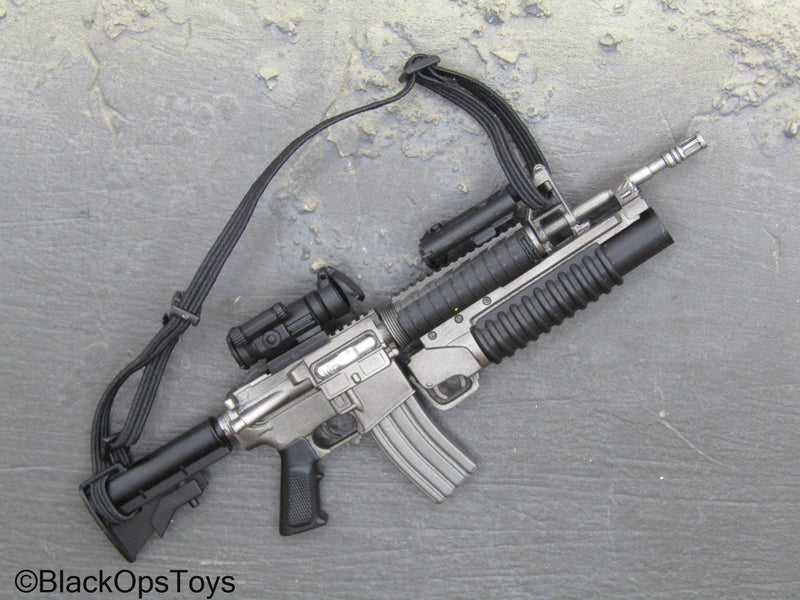 Load image into Gallery viewer, M4 Rifle w/Sling &amp; M203 Grenade Launcher
