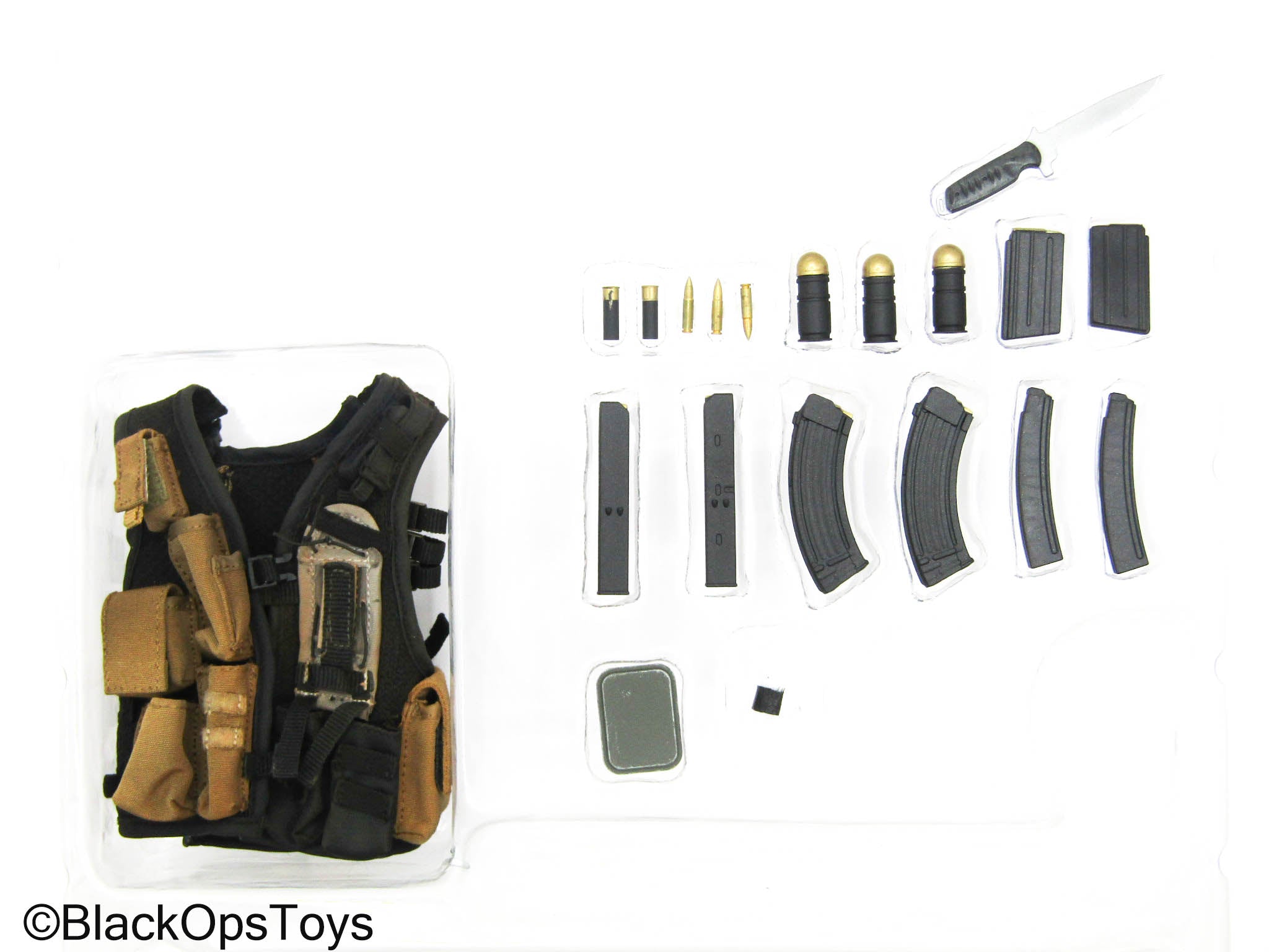 Wasteland Ranger - Tactical Vest w/Magazines & Gear Set – BlackOpsToys